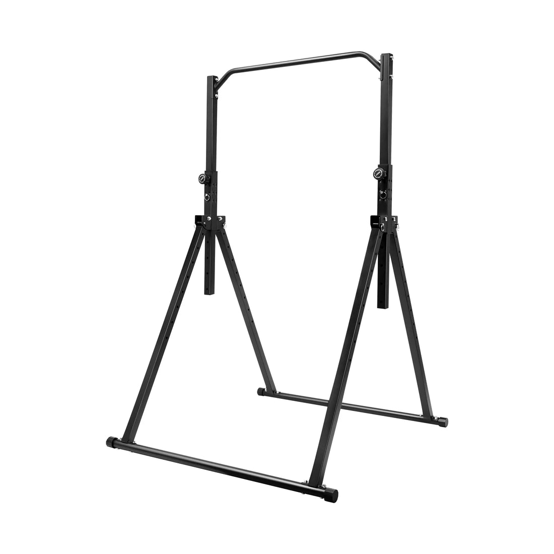 Triangular Pull-Up Station – Adjustable Height, Black