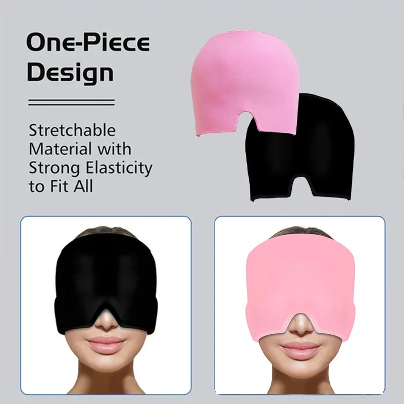 Gel Ice Headache Relief Cap