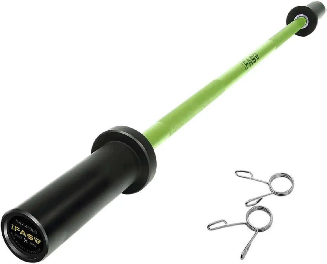 4FT Solid Iron Barbell Bar Plates