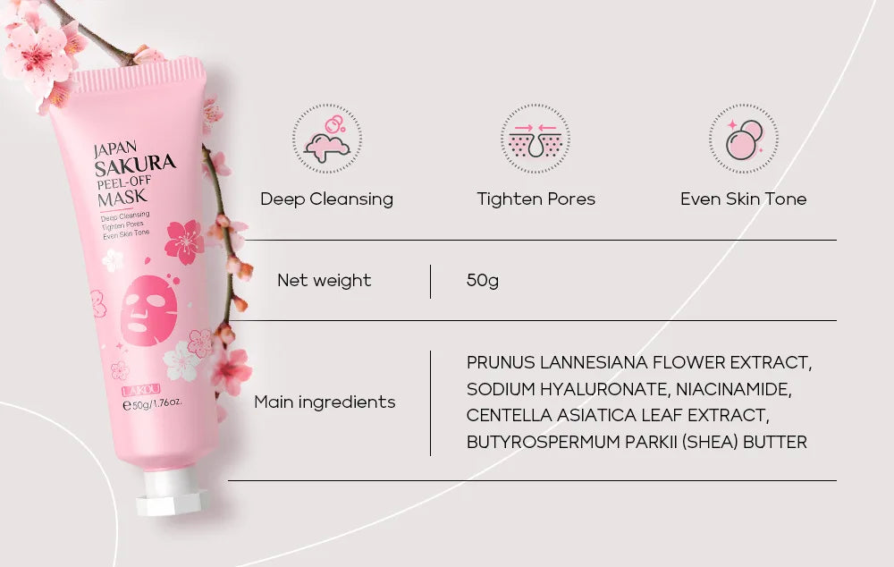 LAIKOU Sakura 24K Gold Peeling Mask