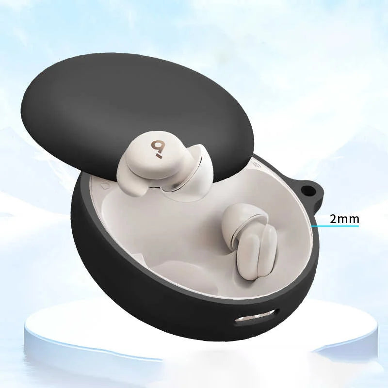 Silicone Protective Case for SoundCore Sleep A30 — Shockproof Cover with Carabiner (Accessory Only)