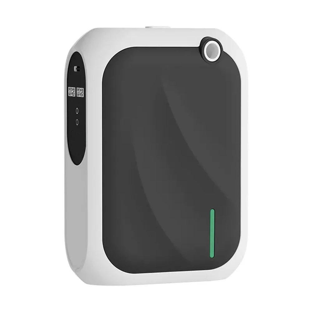 L SCENT TUNNEL Wall-Mounted Aroma Diffuser — 200 m³ Coverage Essential Oil Machine with Bluetooth APP Control for Home, Spa & Hotel Fragrance (140 ml)