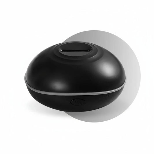 HLCOME Wood-Grain Ultrasonic Aroma Diffuser — 200 ml Essential Oil Humidifier with 7-Color LED Lights & Remote Control for Sleep and Stress Relief