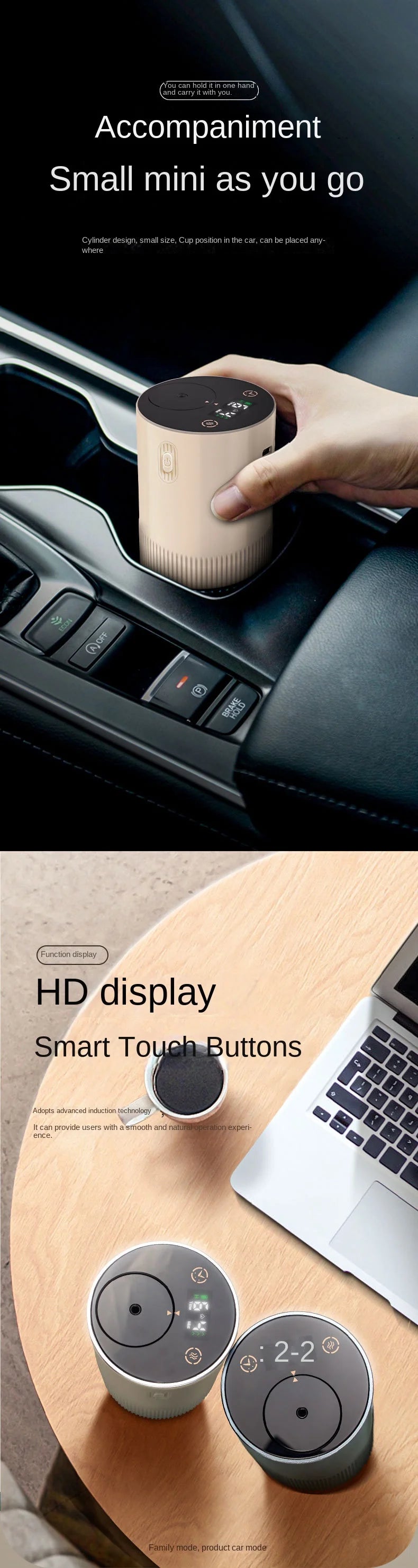 Portable USB Essential Oil Diffuser – Cordless & Rechargeable
