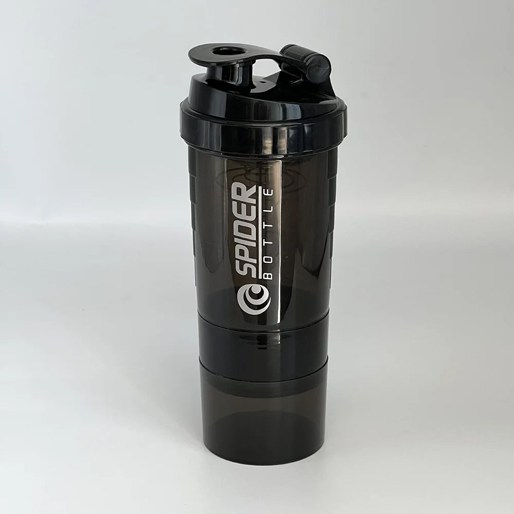 Protein Shaker Bottle 3-Layer Leak Proof