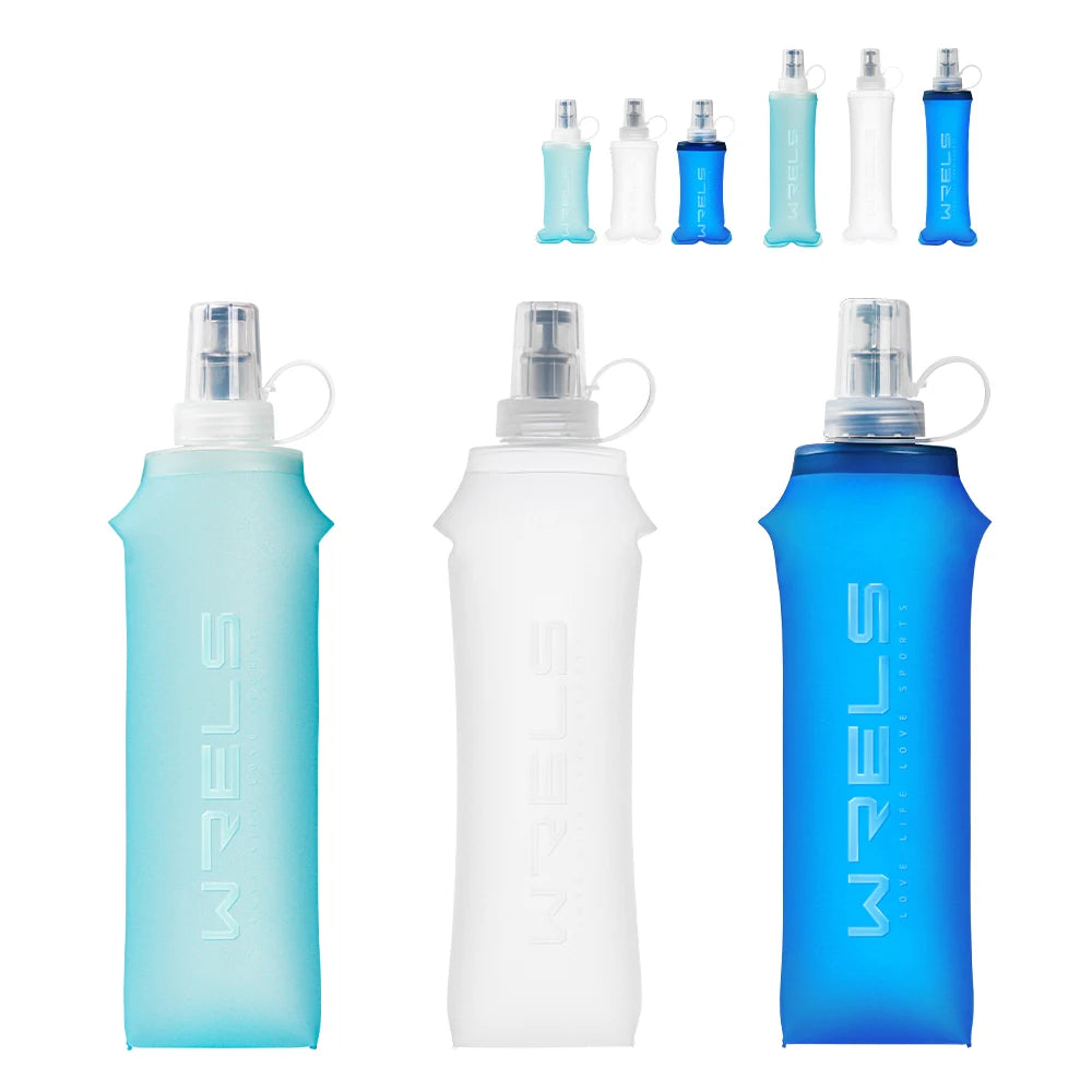 WRELS Soft Folding Water Bottle 250ml/500ml