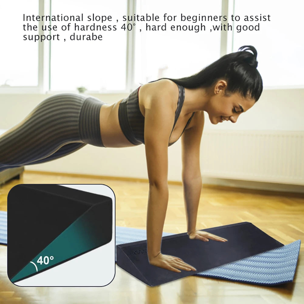 Lightweight Yoga Wedge Block Support for Home Fitness